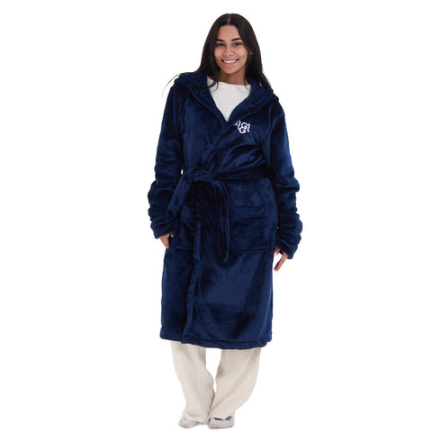 Snuggs Blanket Robe Dark Blue